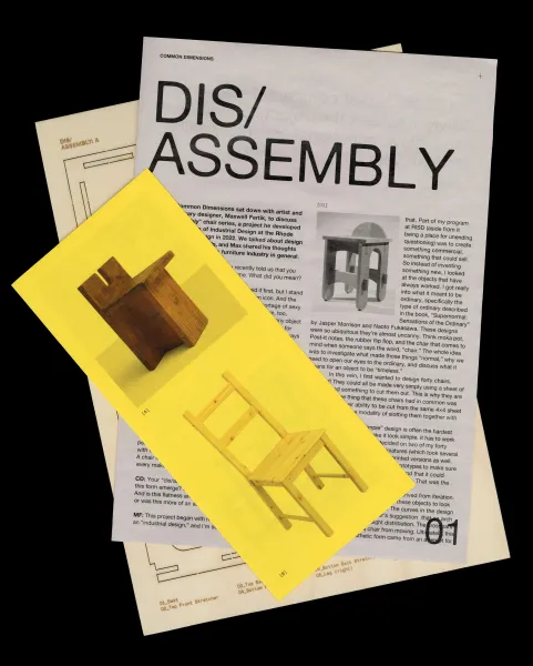 Common Dimensions, Dis/Assembly, publication, 2023