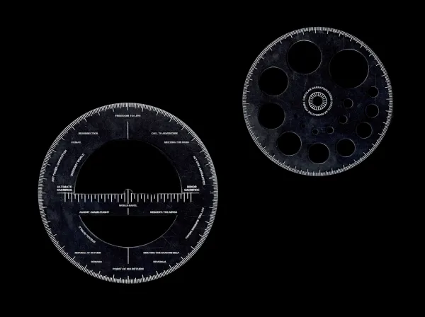 All Things Measured, Protractors, hardware, 2024